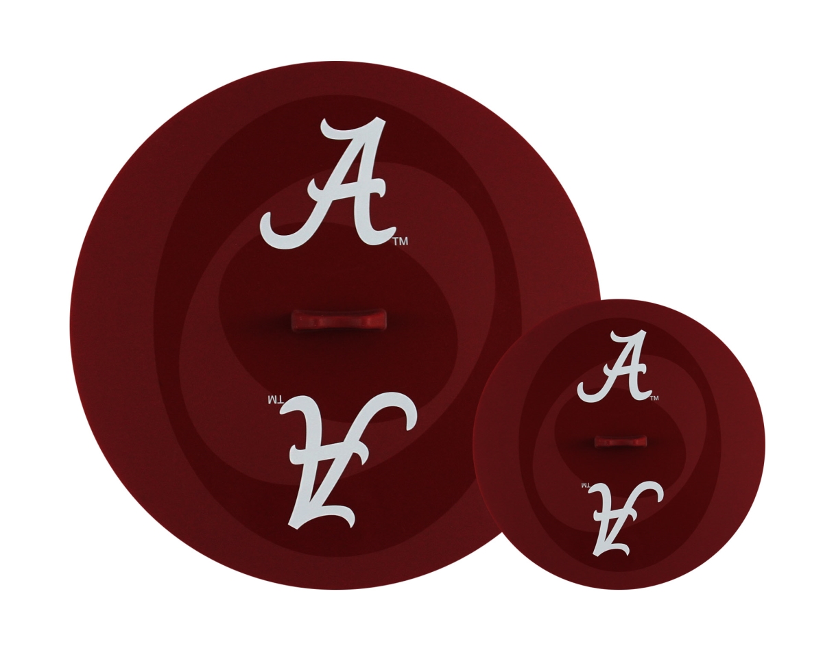 AL008 Alabama Crimson Tide Topperz Silicone Tailgating Lids
