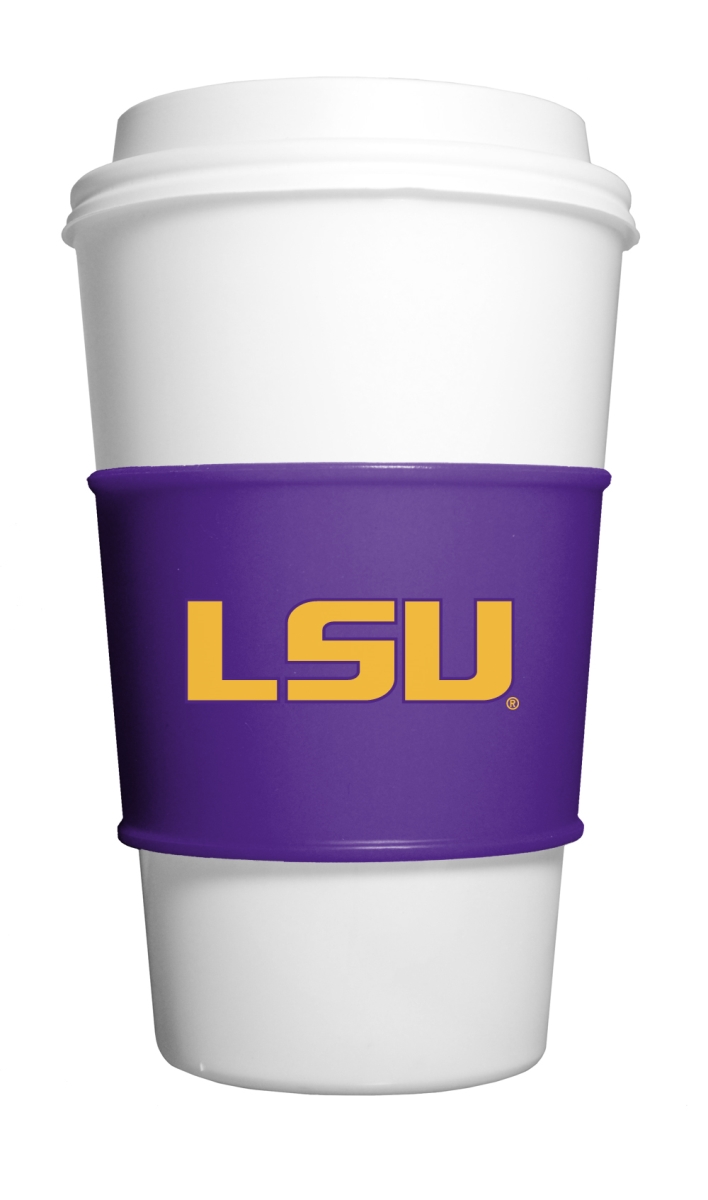 LSU010 LSU Tigers Team Gripz Cup Sleeves