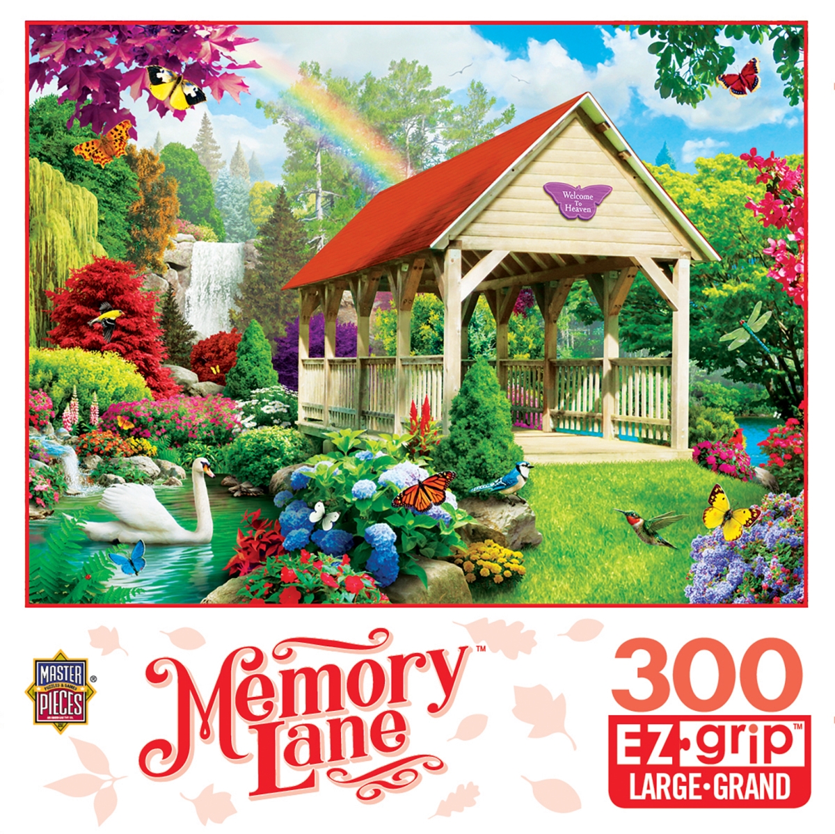 Master Pieces 31918 Memory Lane Welcome to Heaven Ezgrip Puzzle - 300 Piece