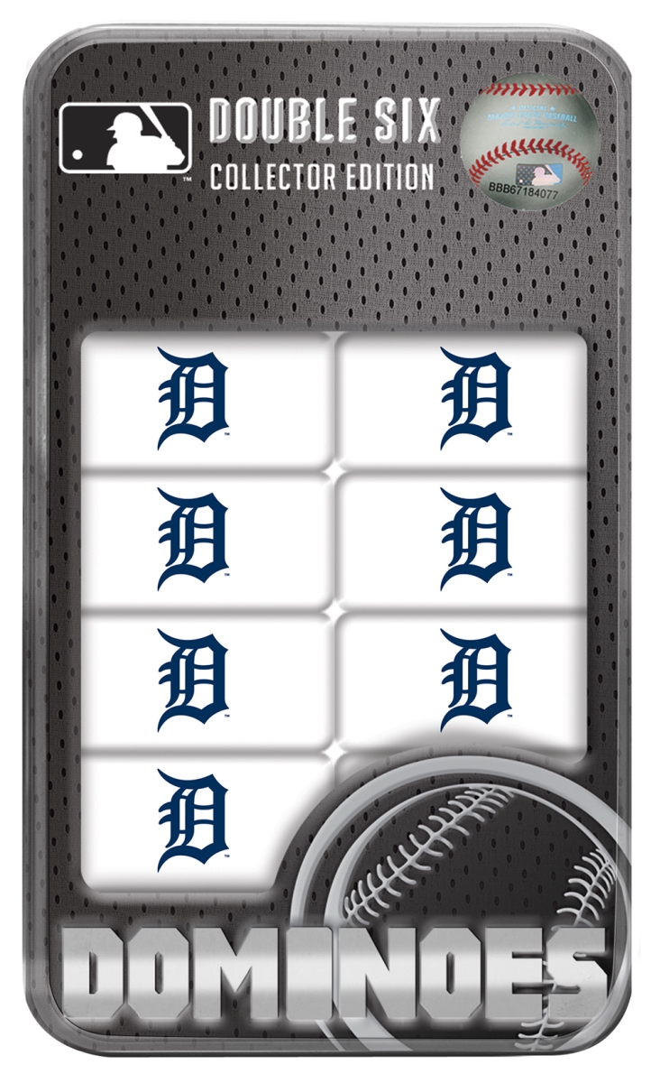 Master Pieces 41659 Detroit Tigers Double-Six Dominoes