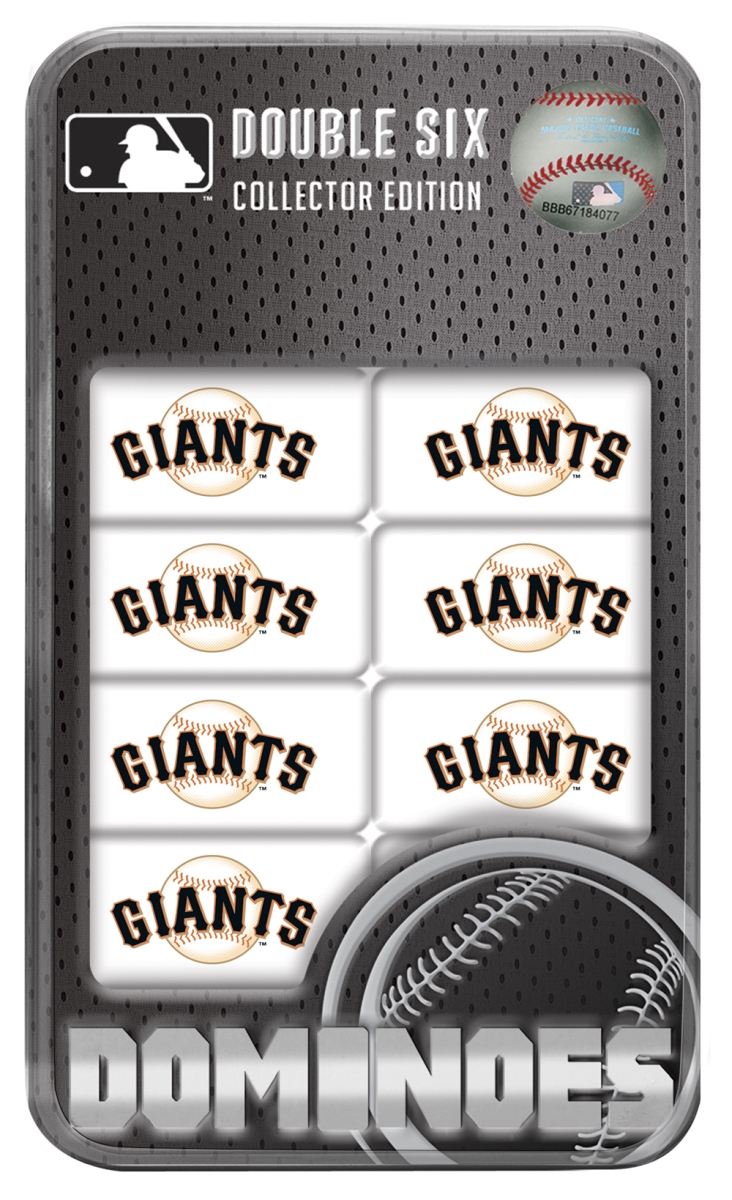 Master Pieces 41663 San Francisco Giants Double-Six Dominoes
