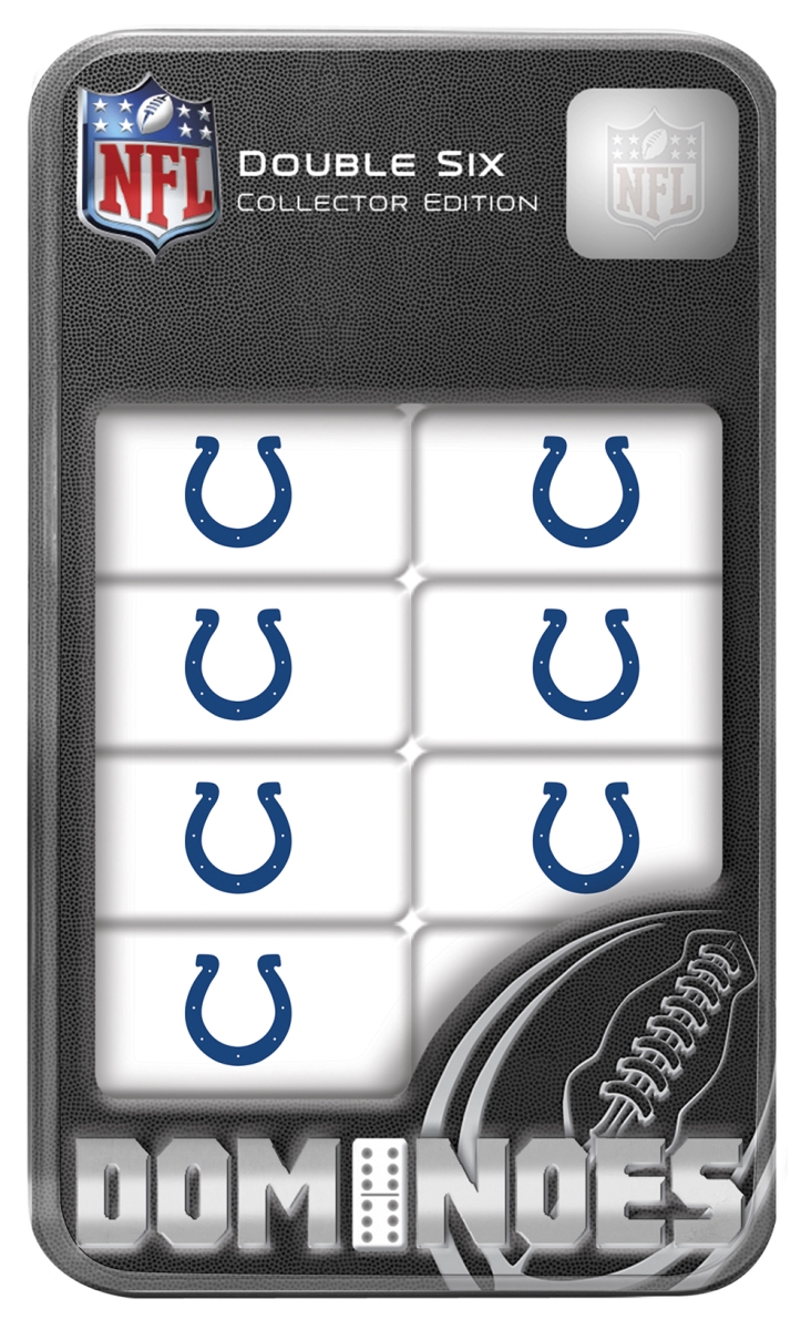 Master Pieces 41675 Indianapolis Colts Double-Six Dominoes