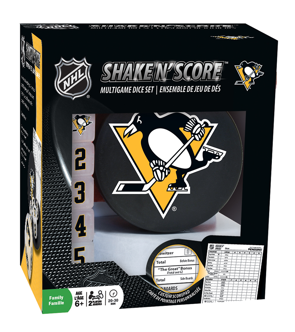 Master Pieces 41789 Pittsburgh Penguins Shake N Score