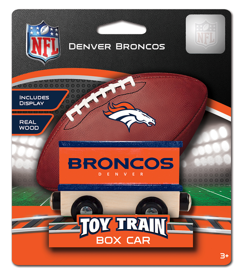 Master Pieces 41870 Denver Broncos NFL Box Car Trains