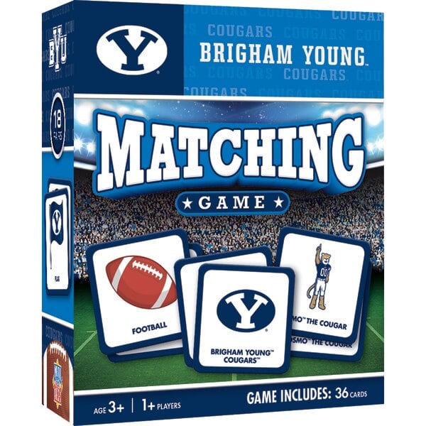 Master Pieces 81932 BYU NCAA Matching Game