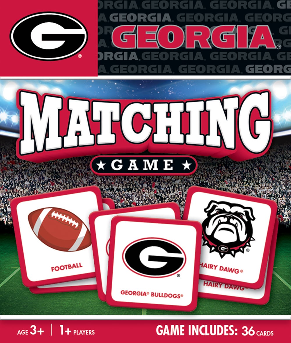 Master Pieces 81936 Georgia NCAA Matching Game