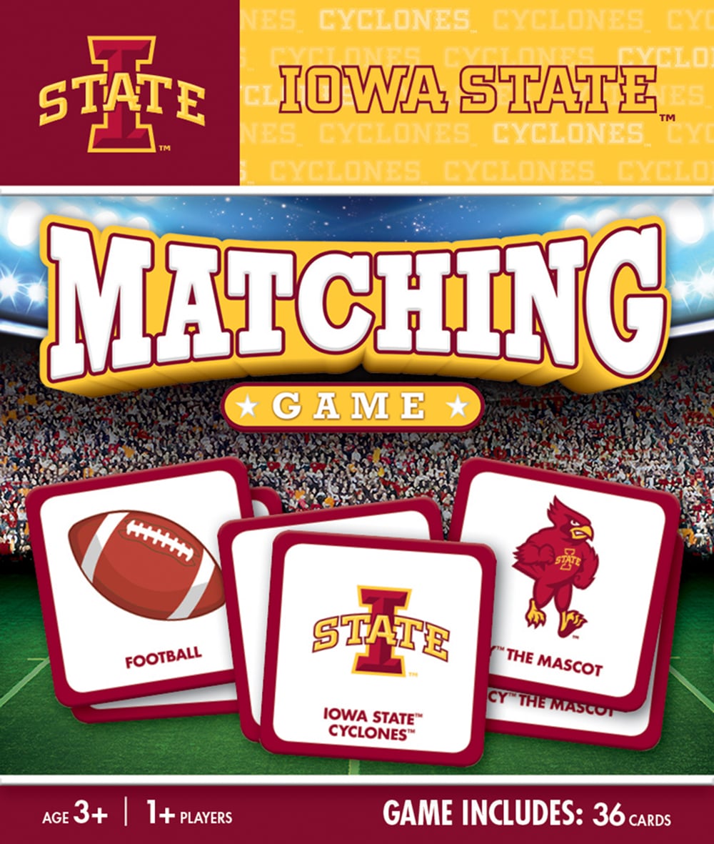 Master Pieces 81939 Iowa State NCAA Matching Game