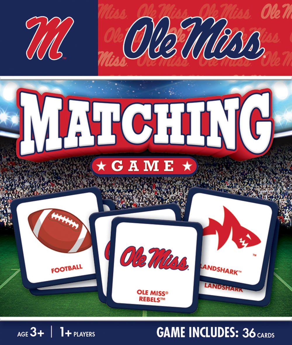Master Pieces 81946 Mississippi NCAA Matching Game