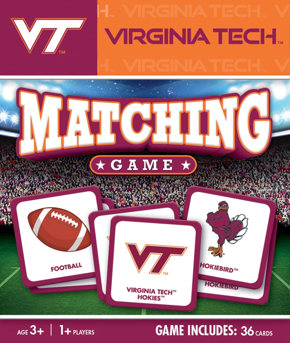 Master Pieces 81966 Virginia Tech NCAA Matching Game