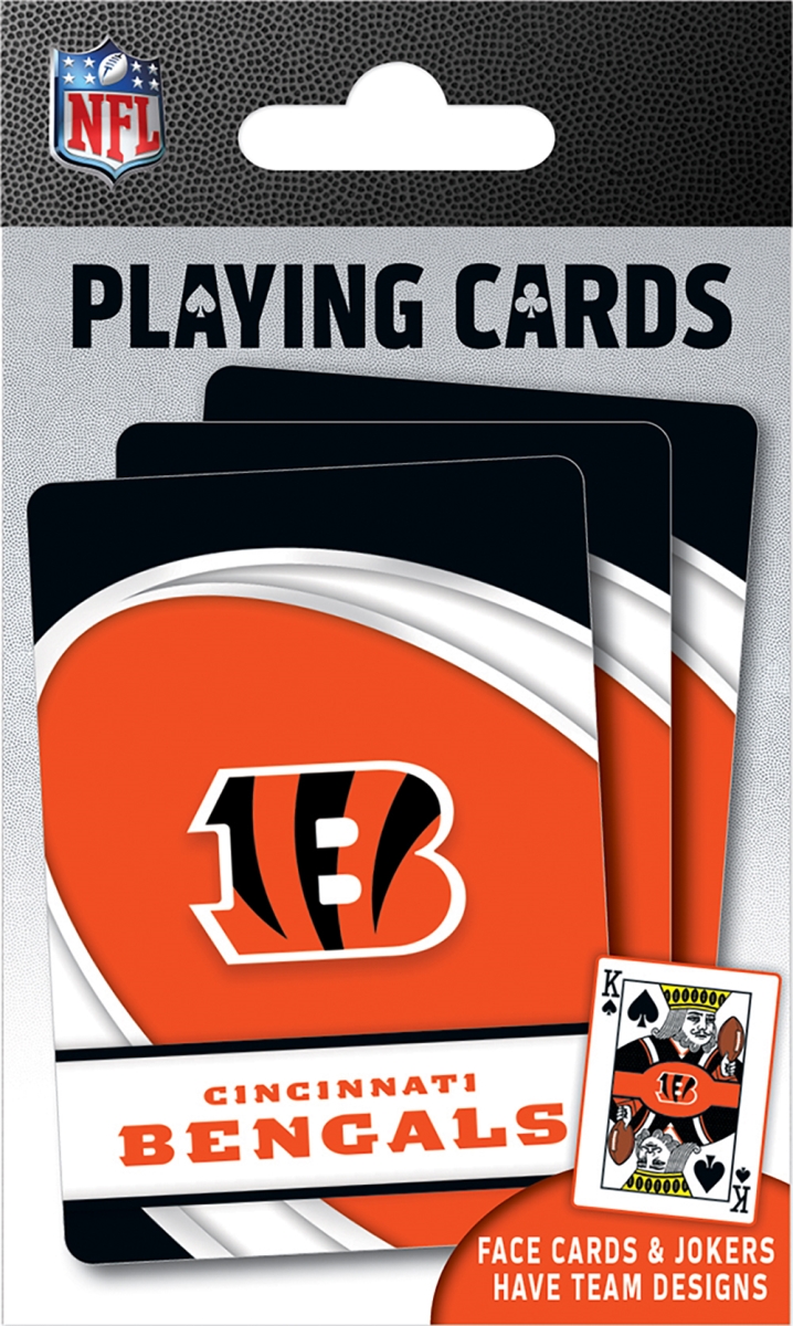 Master Pieces 91712 Cincinnati Bengals Playing Cards