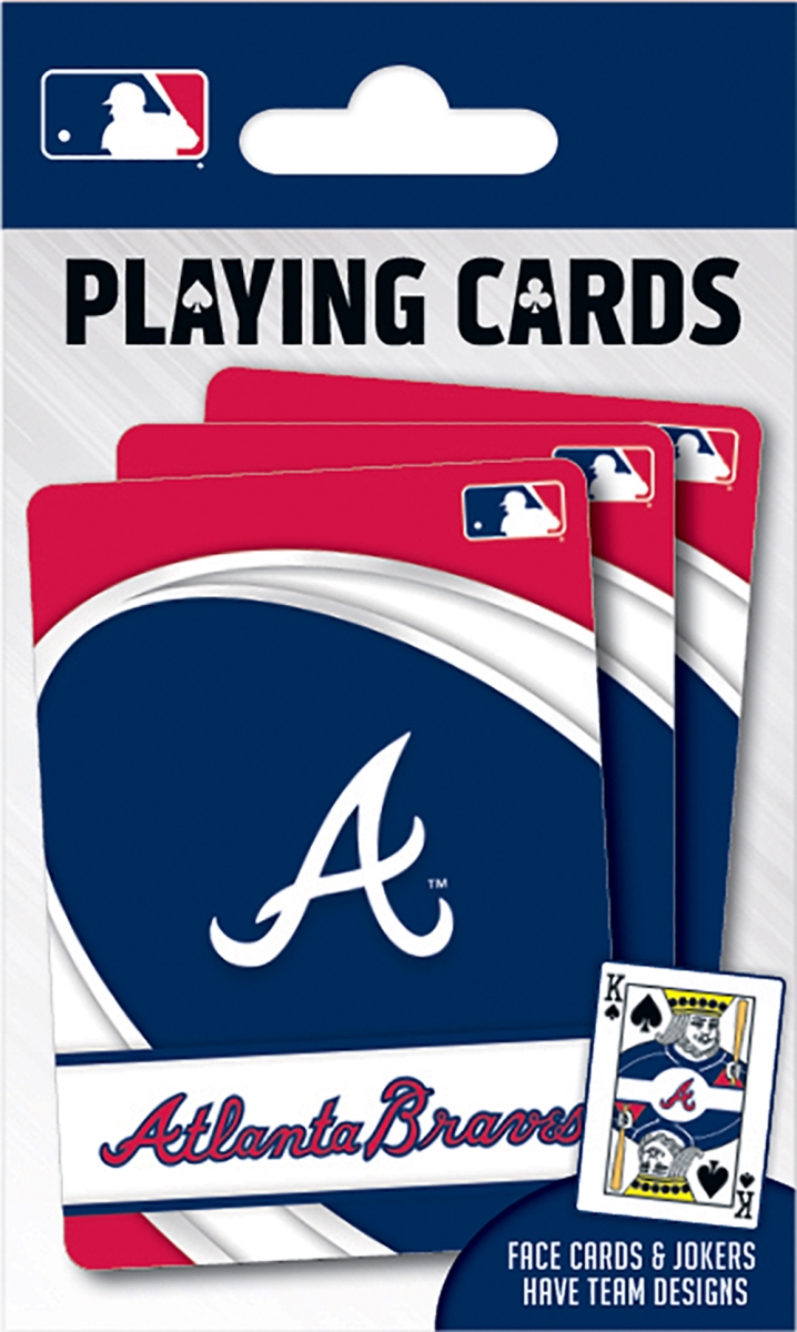 Master Pieces 91734 Atlanta Braves Playing Cards
