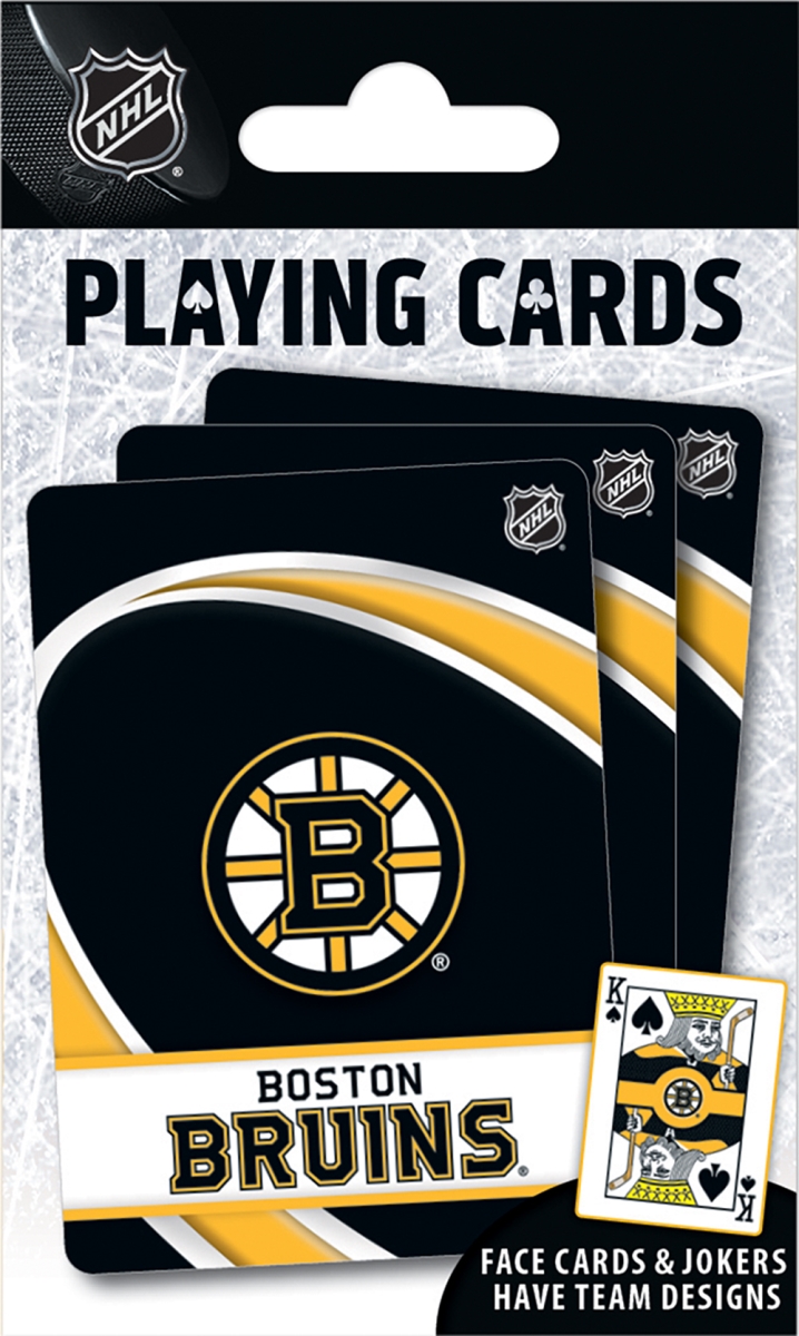 Master Pieces 91754 Boston Bruins Playing Cards