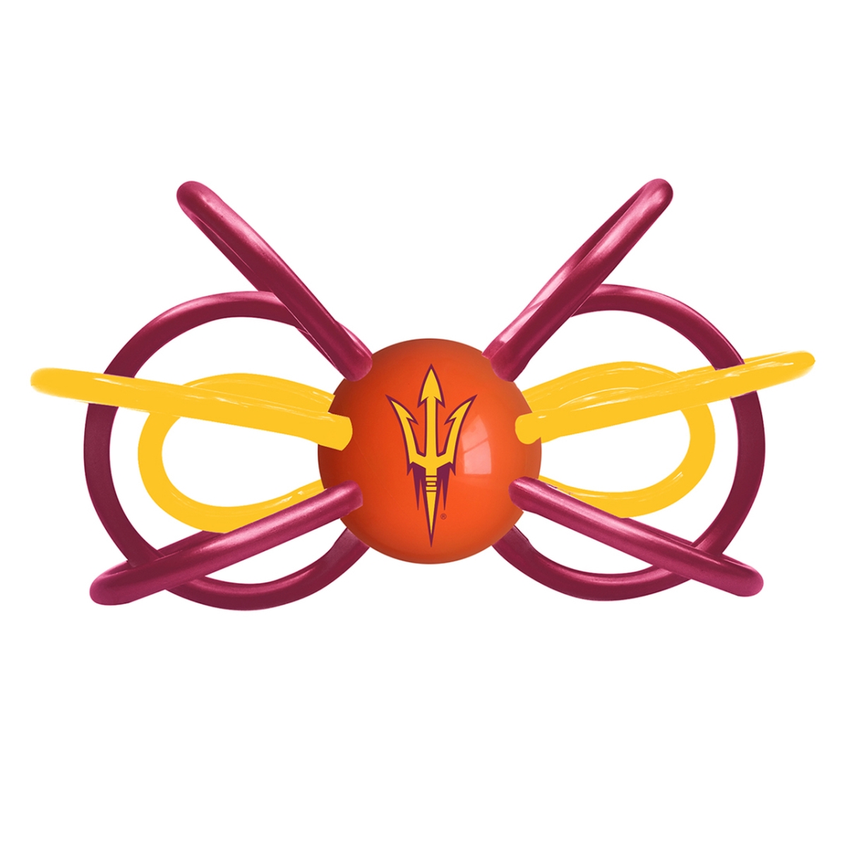 ASU440 NCAA Baby Fanatics Arizona State Winkel Teether & Rattle