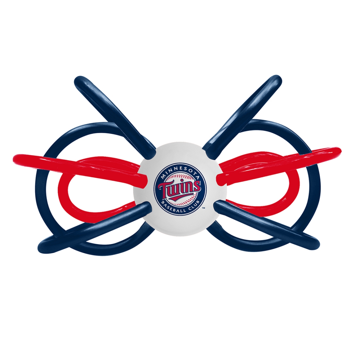 MIT440 MLB Minnesota Twins Winkel Teether & Rattle