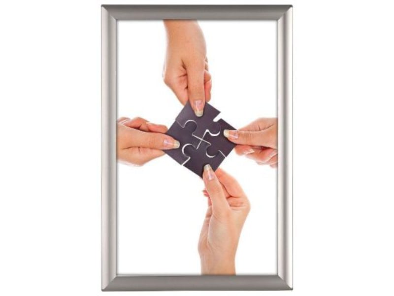 UCP255N017x2990 11 x 17 in. Poster Opti Frame - Mitred Corner without Back Support - Silver
