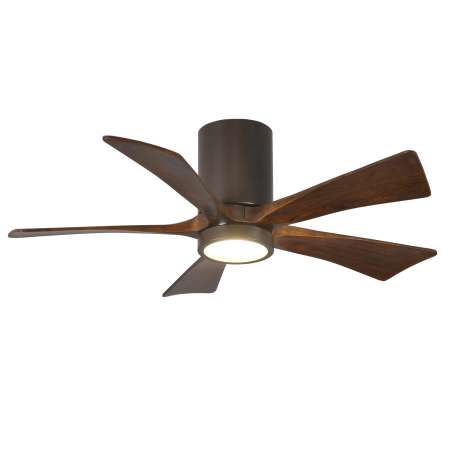 Picture of Atlas IR5HLK-WH-BW-42 60 in. Five Bladed Paddle Fan in Textured Bronze