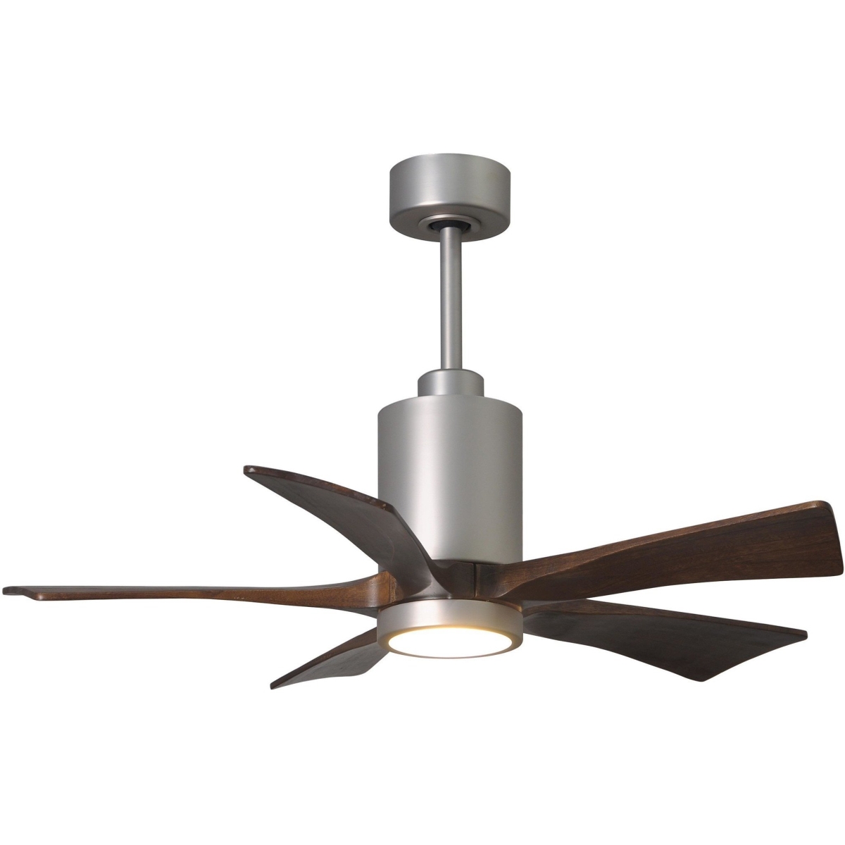 Picture of Atlas PA5-BN-BW-52 60 in. Three Bladed Paddle Fan with LED Light Kit in Brushed Nickel