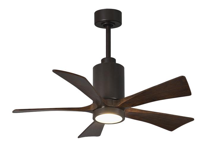 Picture of Atlas PA5-TB-WA-60 60 in. Three Bladed Paddle Fan with LED Light Kit in Textured Bronze