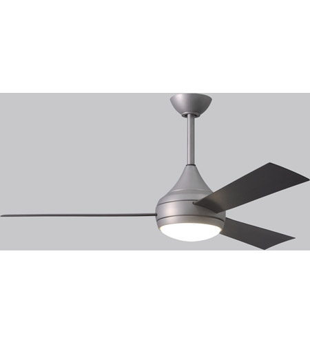 Picture of Atlas DA-BS-BB 52 in. Donaire Wet Location 3-Blade Paddle-Style Fan&#44; Brushed Stainless