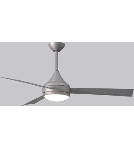 Picture of Atlas DA-BS-BW 52 in. Donaire Wet Location 3-Blade Paddle-Style Fan&#44; Brushed Stainless