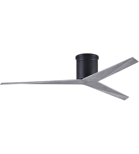 Picture of Atlas EKH-BK-BW 56 in. Eliza-H Three Bladed&#44; Ceiling Mount Paddle Fan in Matte Black With Barn Wood Tone Blades