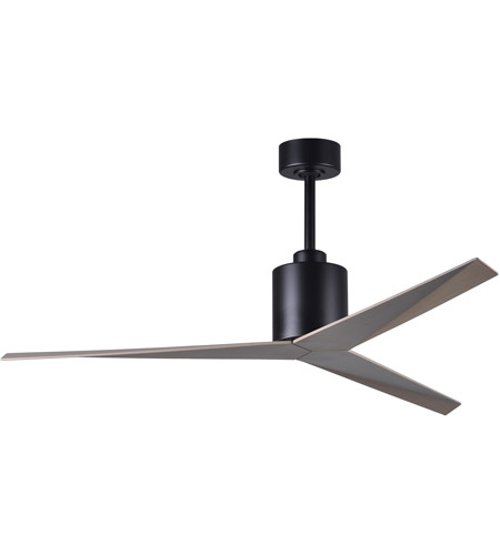 Picture of Atlas EK-BK-GA 56 in. Eliza Three Bladed Paddle Fan in Mate Black With Gray Ash Tone Blades