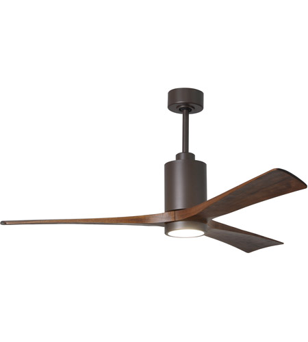Picture of Atlas PA3-TB-MWH-60 60 in. Patricia-3 Ceiling Fan in Textured Bronze & Matte White Blades
