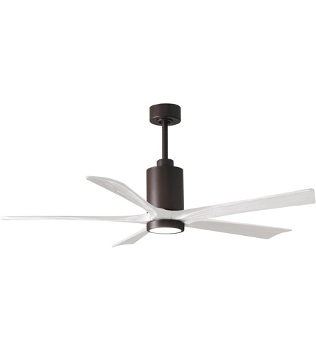 Picture of Atlas PA5-TB-MWH-60 60 in. Patricia-5 Ceiling Fan in Textured Bronze & Matte White Blades