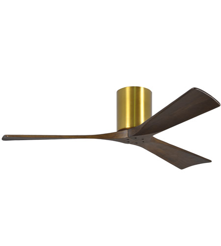 Picture of Atlas IR3H-BW-BK-52 52 in. Irene-3H Ceiling Mount Three Bladed Paddle Fan in Barnwood Tone With Matte Black Blades