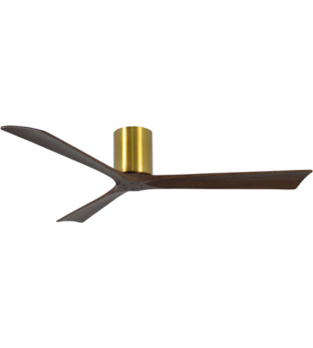 Picture of Atlas IR3H-BW-BK-60 60 in. Irene-3H Ceiling Mount Three Bladed Paddle Fan in Barnwood Tone With Matte Black Blades