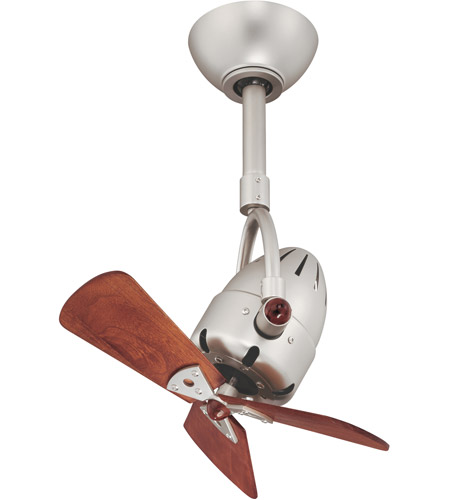 Picture of Atlas DI-BN-WDBW Diane Ceiling Fan, Brushed Nickel - Barnwood Tone Wood Blades
