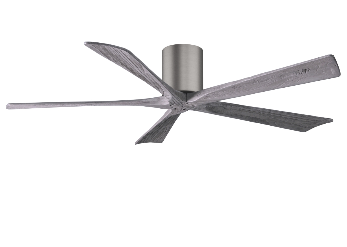 Picture of Atlas IR5H-BP-BW-60 60 in. Irene-5H Flush Mounted Ceiling Fan in Brushed Bronze & Barnwood Tone Blades