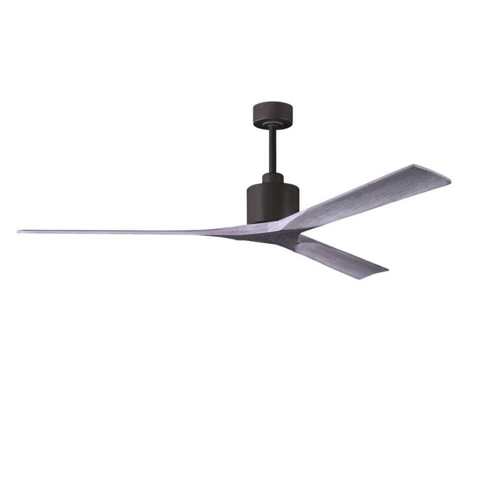 Picture of Atlas NKXL-TB-BW-72 72 in. Nan XL Ceiling Fan in Textured Bronze with Barnwood Tone Blades