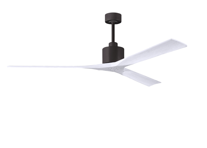 Picture of Atlas NKXL-TB-MWH-72 72 in. Nan XL Ceiling Fan in Textured Bronze & Matte White Blades
