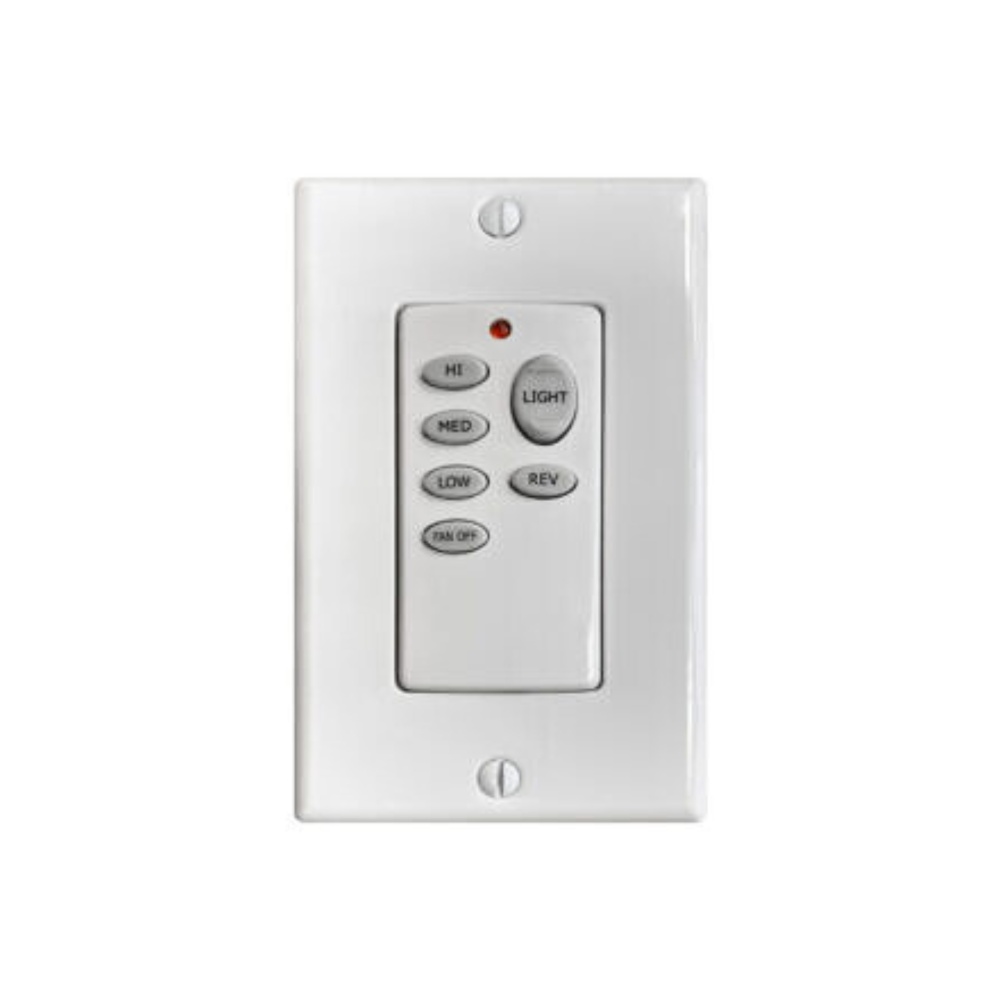 Matthews Fan AT-AC-WC-DA 2 Wire System & 3 Speed Control & LED On-Off AC Motor