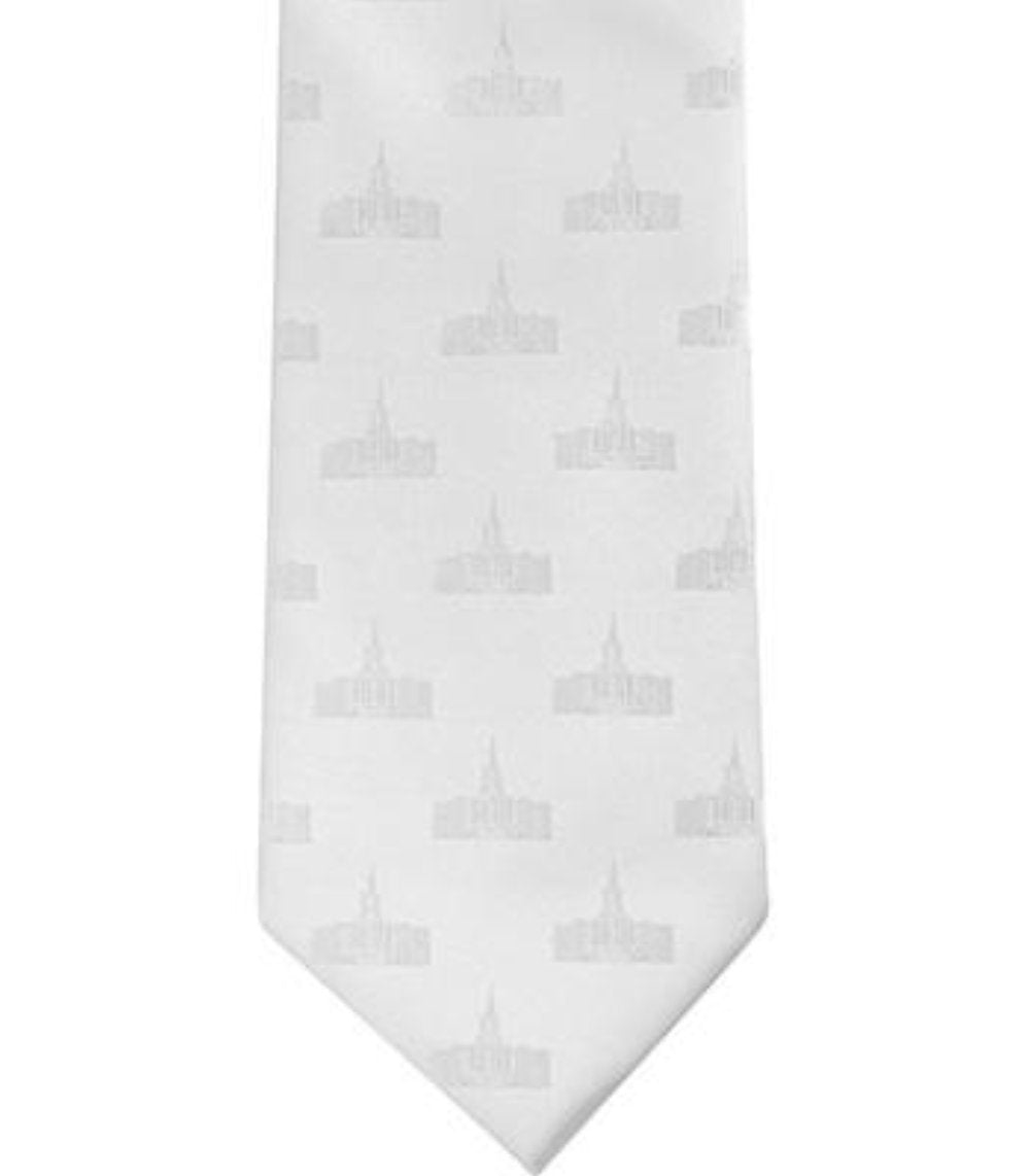 Picture of The Matching Tie Guy 6460 Jordan River Utah Temple Tie - Standard Width - Adult XL