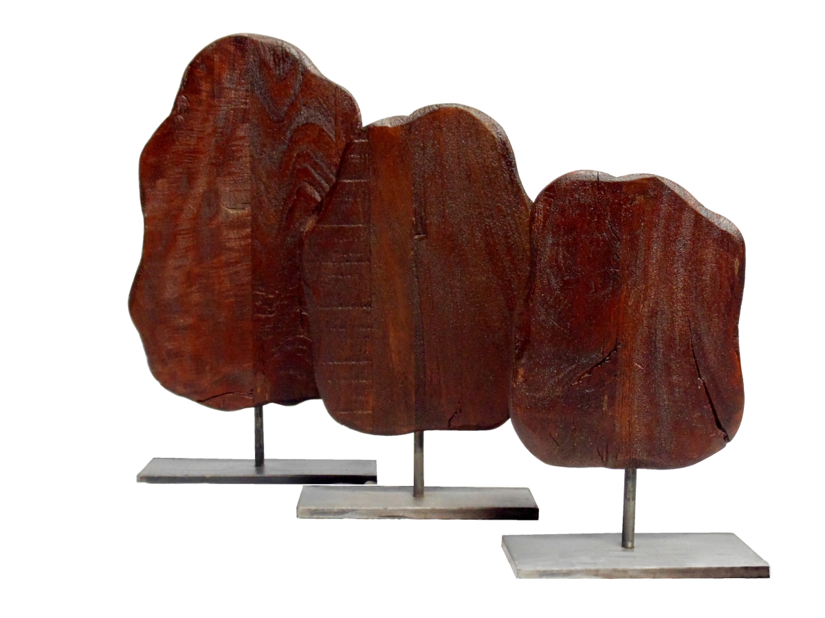Samarth Decor, Brown - Set of 3