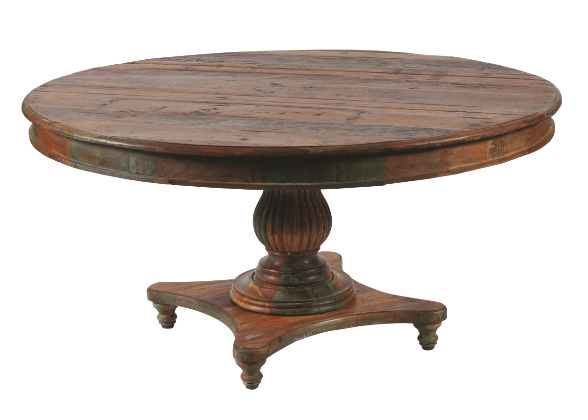 Trinidad Dining Table - Reclaimed Wood - 42 in. - Eco-Friendly Design