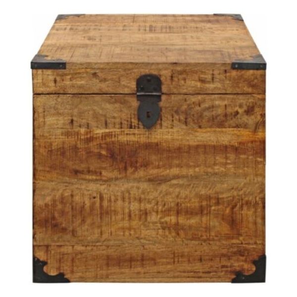71107004 Mateo Trunk End Table, Natural