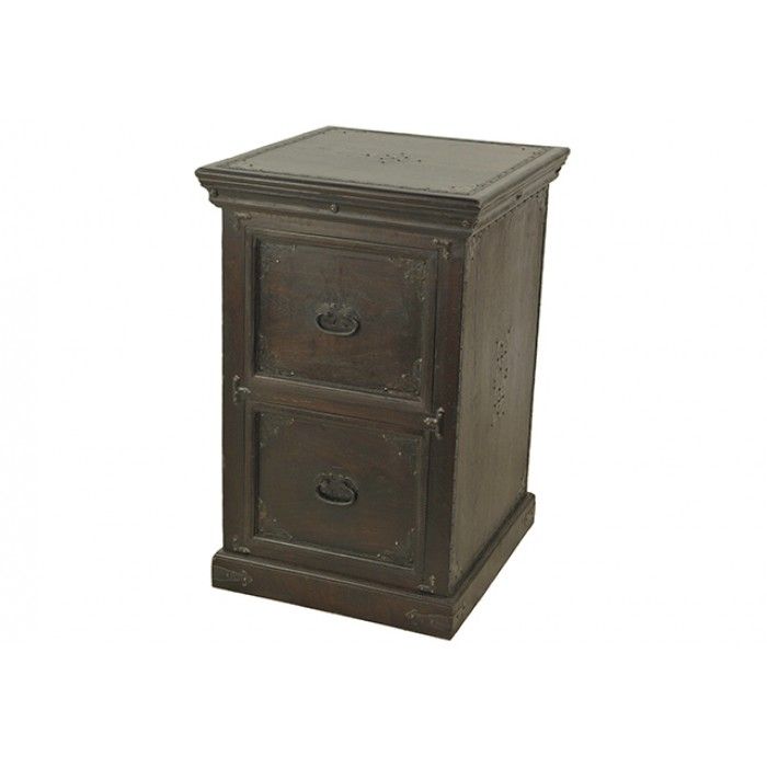 92007002 Pendleton Filing Cabinet - Dark Brown