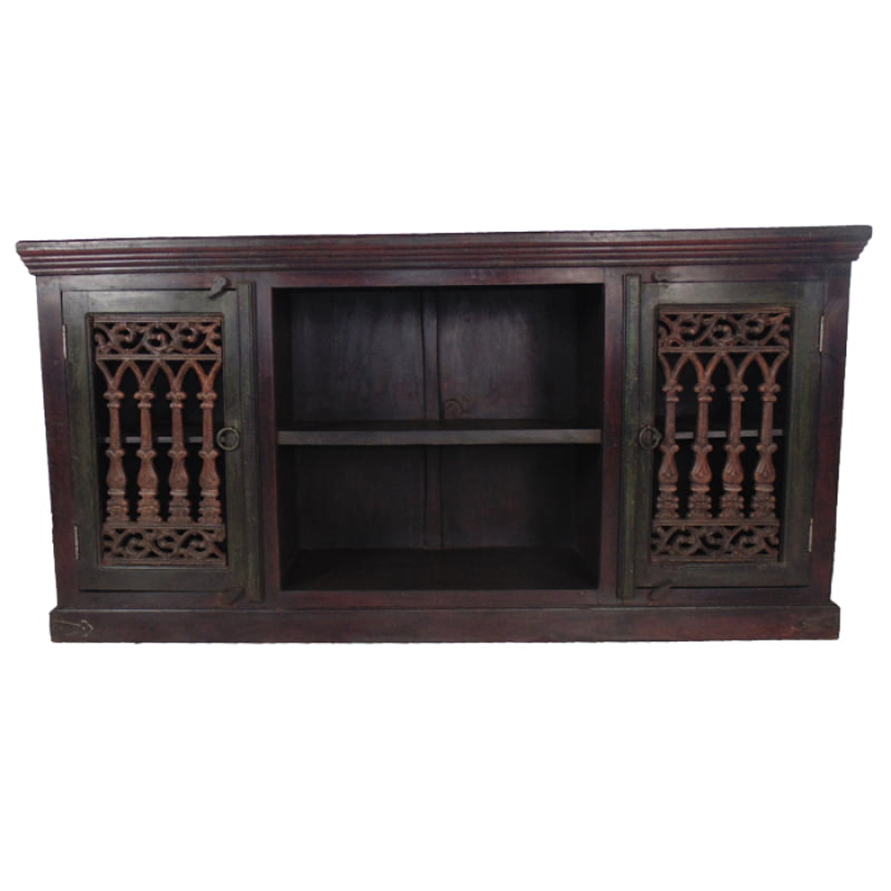 44018001 Arvada 2-Door Iron Jali Plasma - Brown