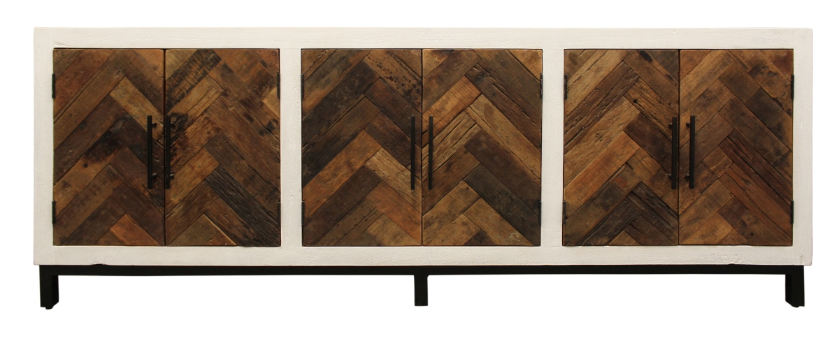 Bayside 6-Door Sideboard, Brown