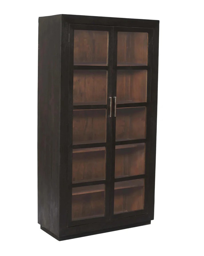 95101001 Fernious Tall Cabinet, Dark Gray