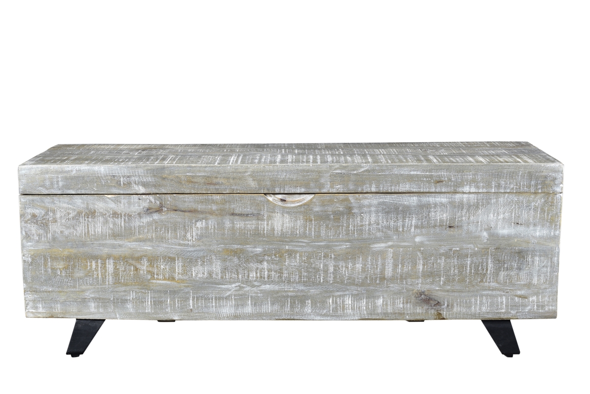 Rockefeller Storage Chest, Gray