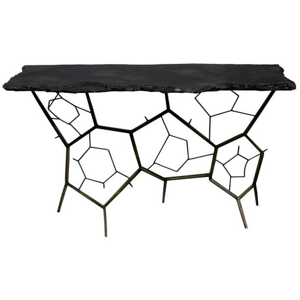 82005004 Collins Console Table, Black