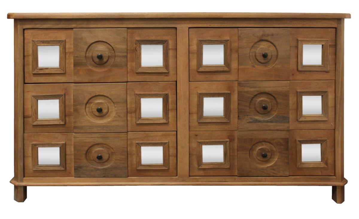 ANS-007 Bliss 6-Drawer Dresser - Oak