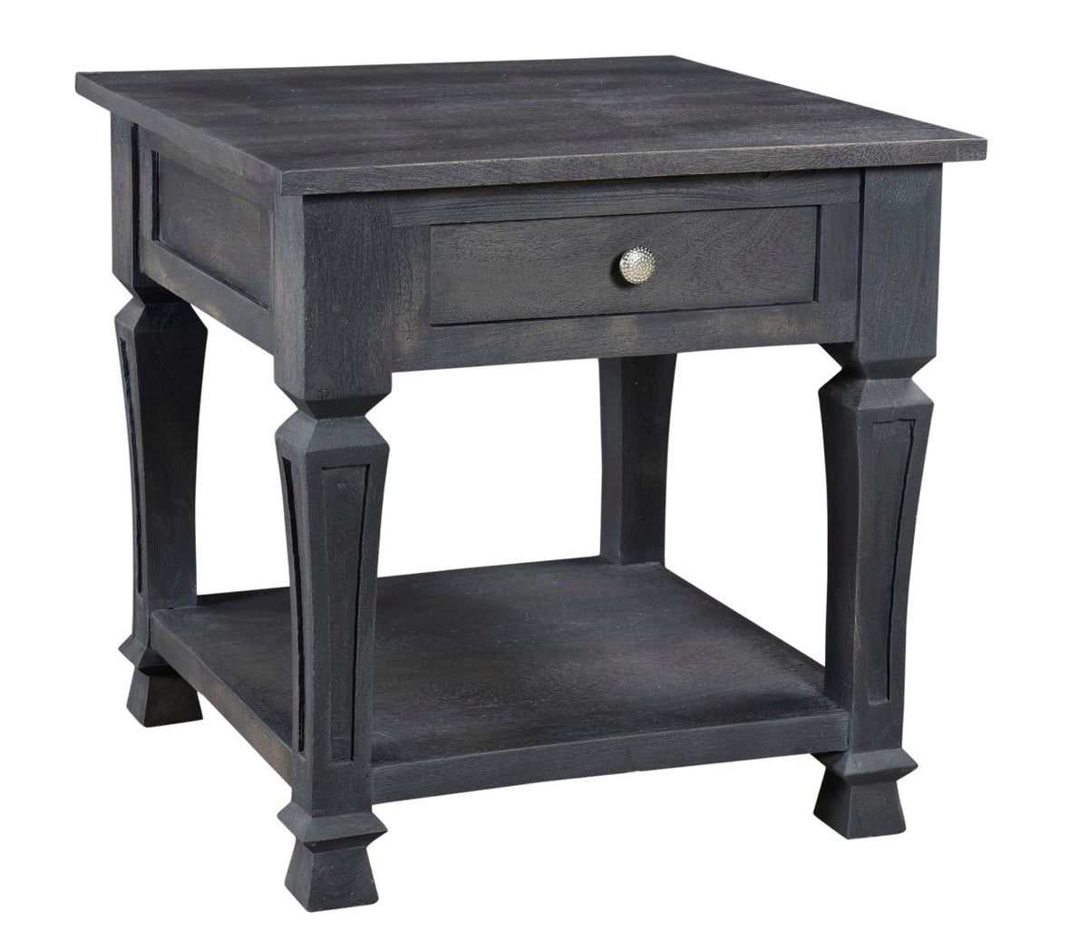 91004001 Carmenita End Table - Dark Gray