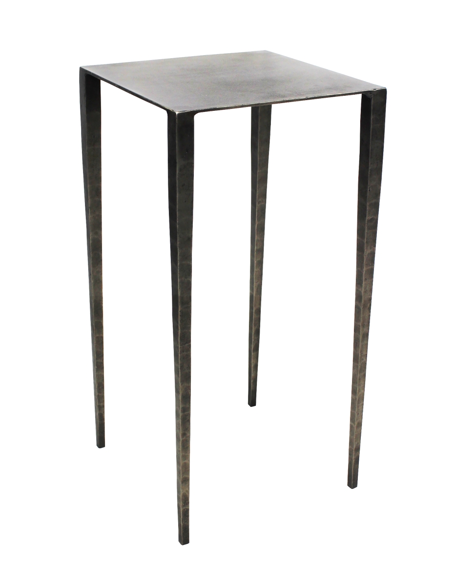 Sheridan Noah Iron Side Table, Antique Nickel