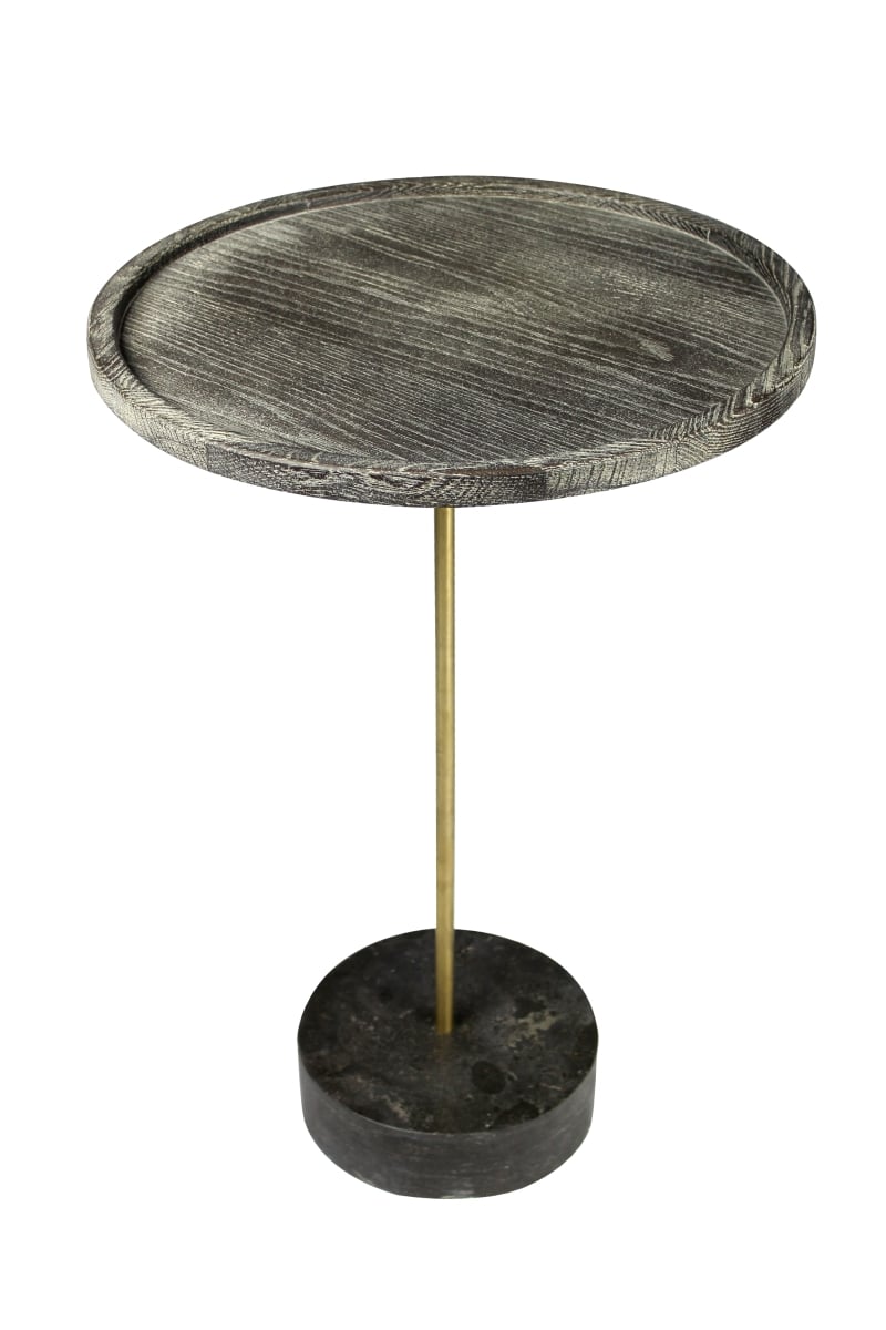 69004003 Tipton End Table, Brown & Black - Large