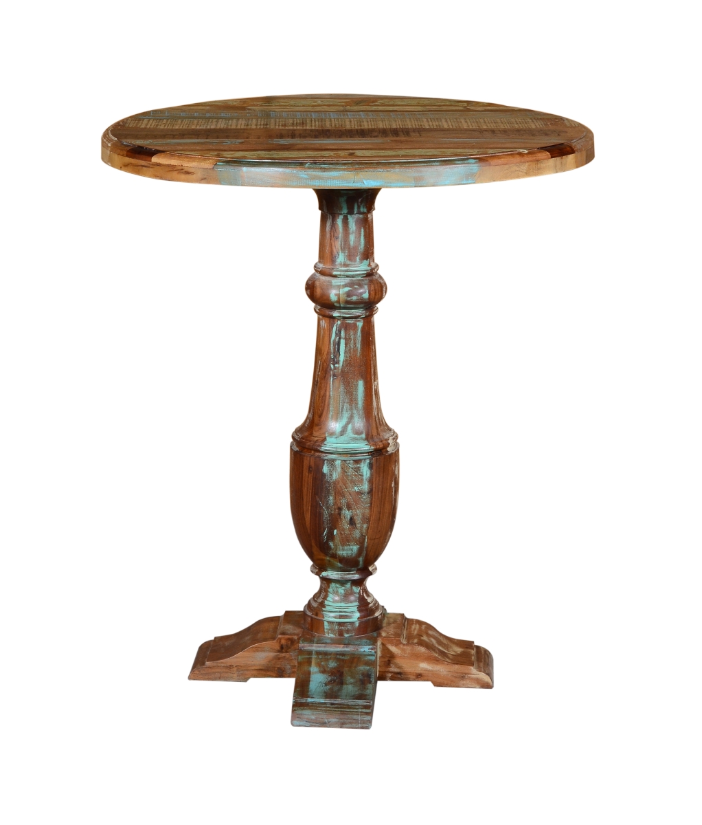 87006055 Trinidad Round Pub Table, Multi Color